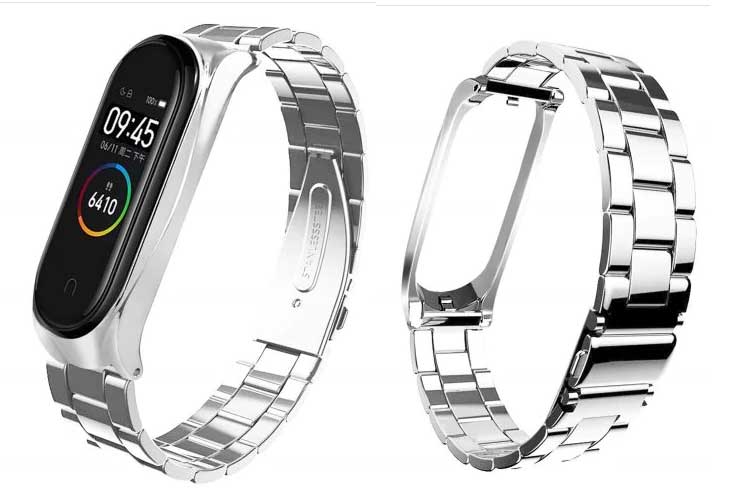 Labākā tērauda siksna Mi Band 4
