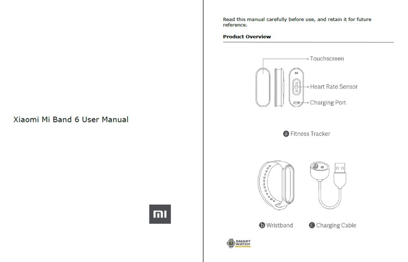 [PDF] Xiaomi Mi Band 6 lietotāja rokasgrāmatas lejupielāde (angļu valodā)