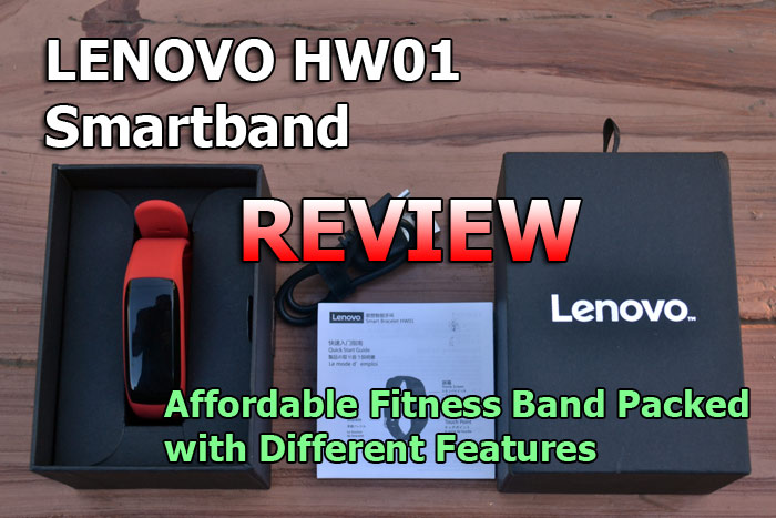 [Pārskats] Lenovo HW01 Smartband-Affordable Smart Fitness Band