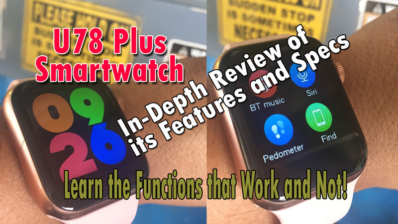 U78-Plus-smartwatch-pārskats