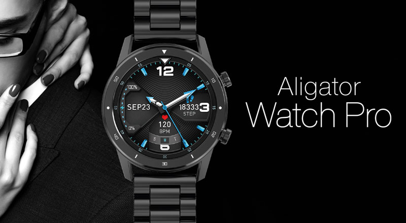 Aligator Watch Pro - elegants, elegants viedpulkstenis