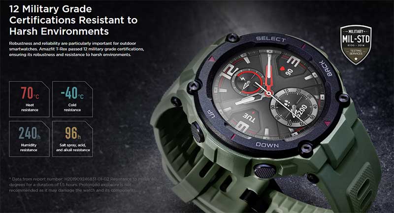 Amazfit T-Rex viedpulkstenis