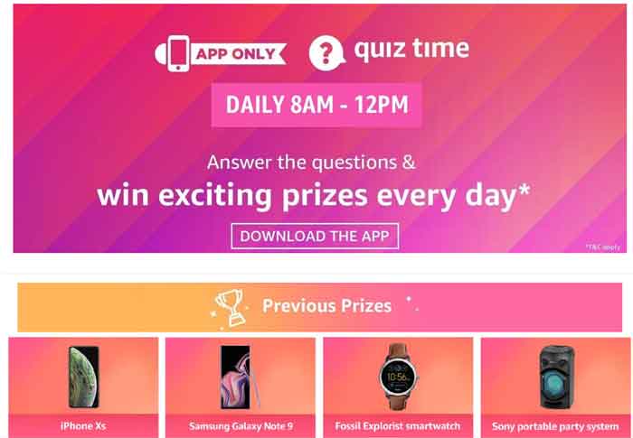 Amazon-Quiz-konkurss