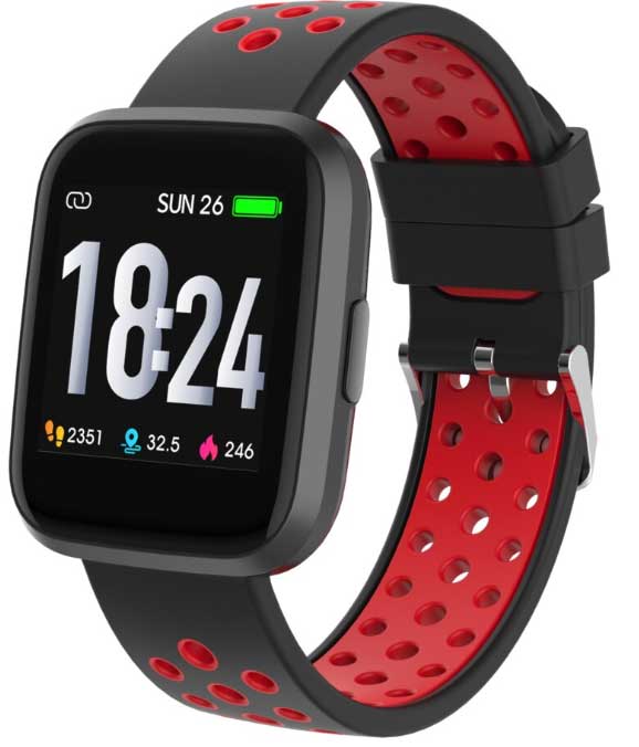 DGTec-Smartwatch - taisnstūrveida