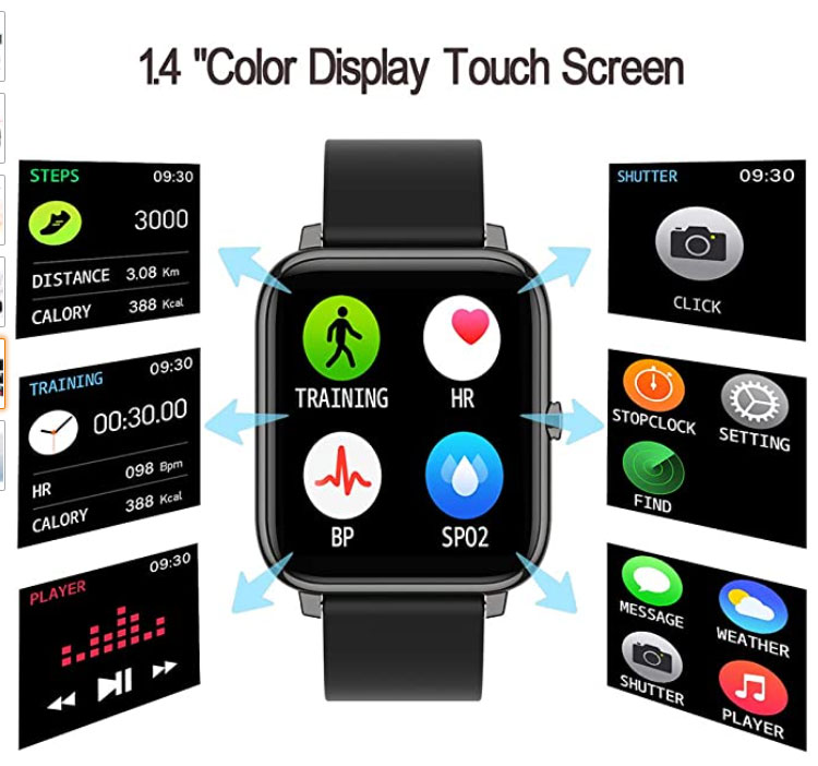 Displejs Donerton-Smartwatch