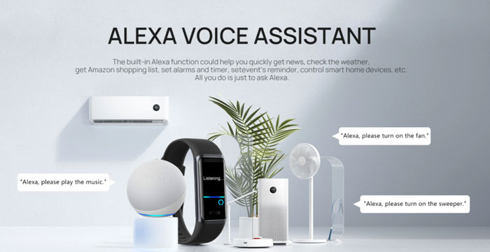 Doogee-DG-Band-alexa atbalsts