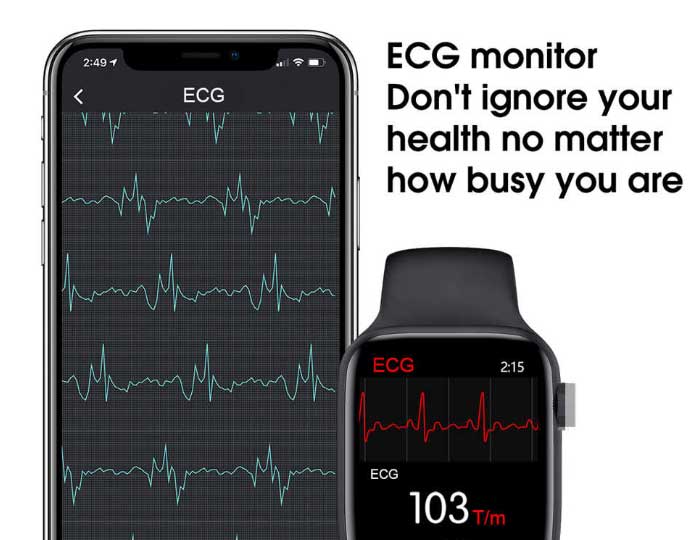 EKG monitors viedtālrunim IWO-W46
