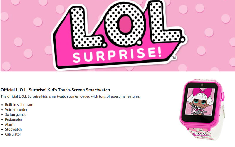 LOL-Surprise-Smartwatch