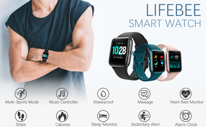 Lifebee Smartwatch - funkciju apskats