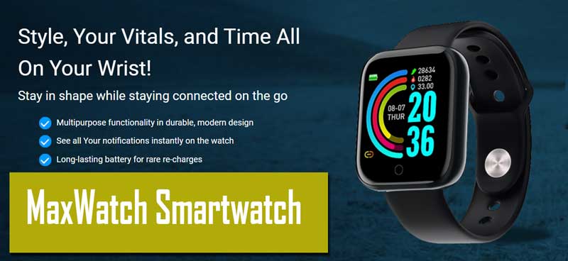 maxwatch viedpulksteņa funkcijas