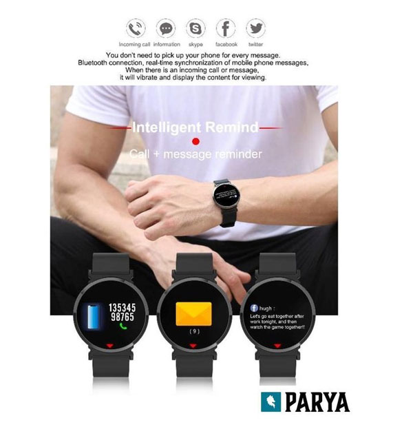 Parya Smartwatch PP69 modelis - funkciju apskats