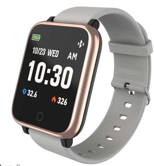 Q7 Blush Smartwatch - funkciju apskats