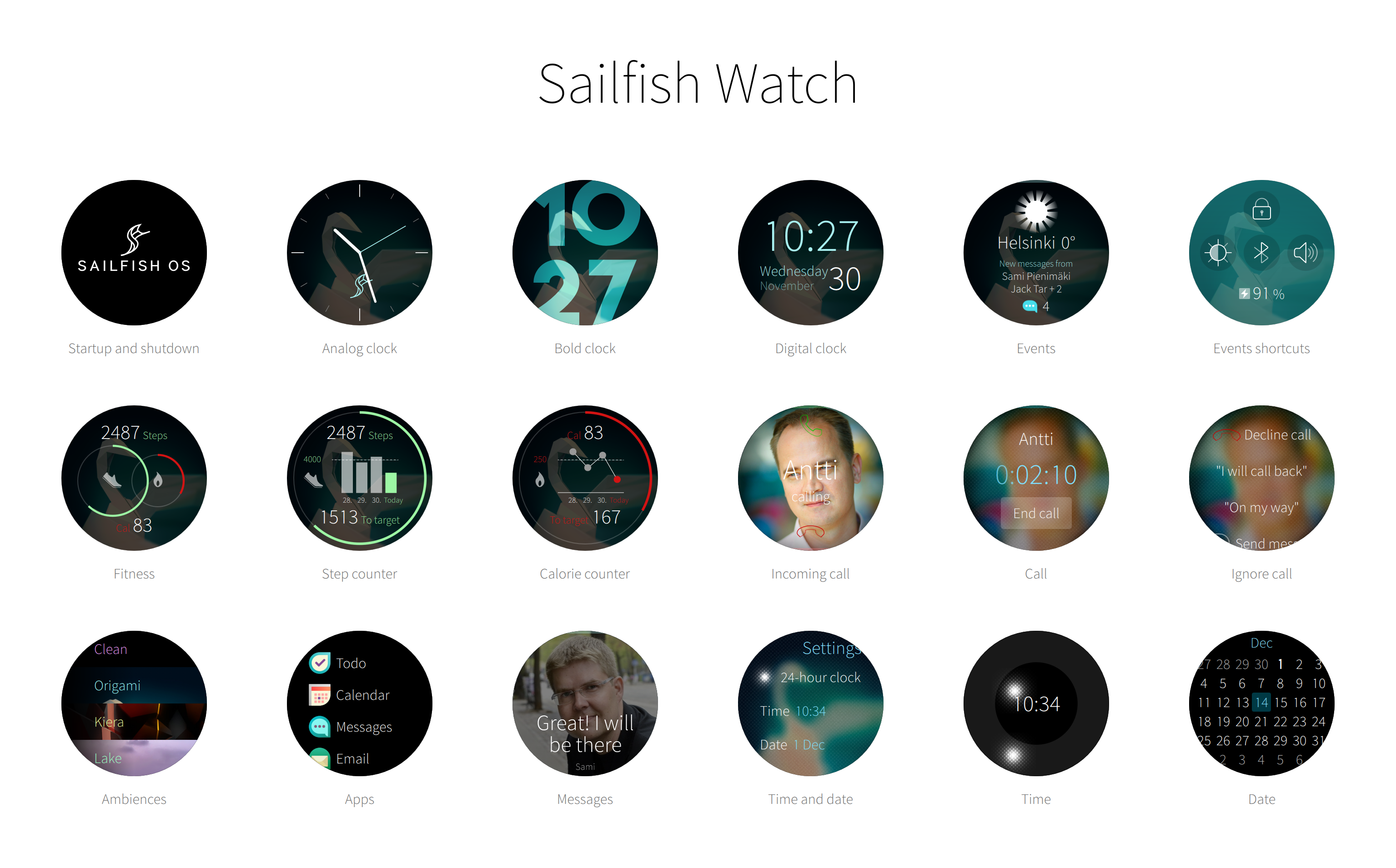 Sailfish Watch OS tiek pārnests uz Android viedpulksteni