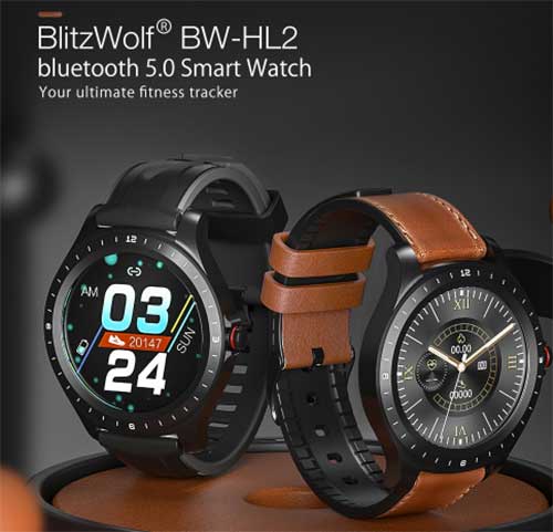 Vienkāršs, bet funkcionāls - viedpulkstenis BlitzWolf BW-HL2