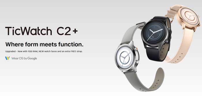 Ticwatch C2 + Smartwatch - funkciju apskats
