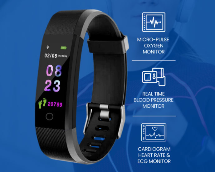 TimeTread - fitnesa izsekotājs ar SmartWatch funkcijām