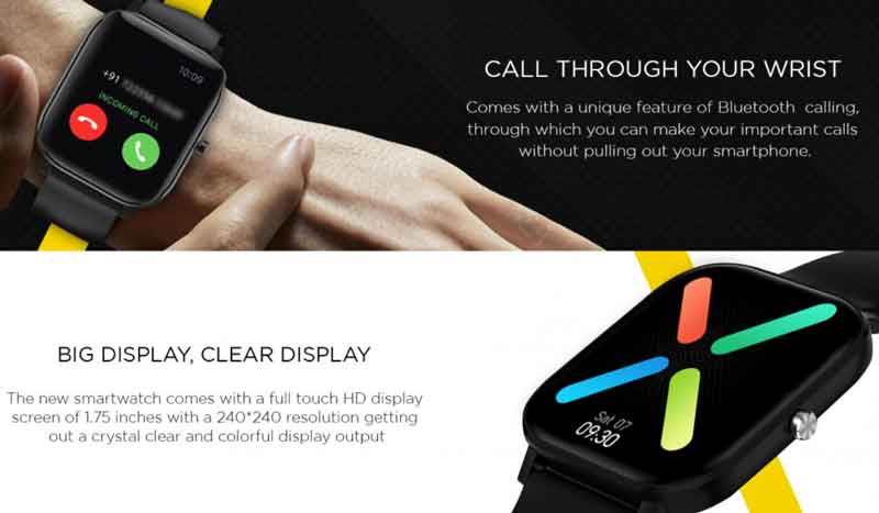 Urban Lyf Smartwatch - funkciju pārskats, kas aprīkots ar Bluetooth zvaniem