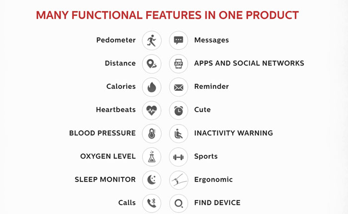 XW-6.0-smartwatch funkcijas