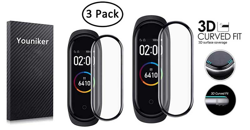 Mi band 4 ekrāna aizsargs