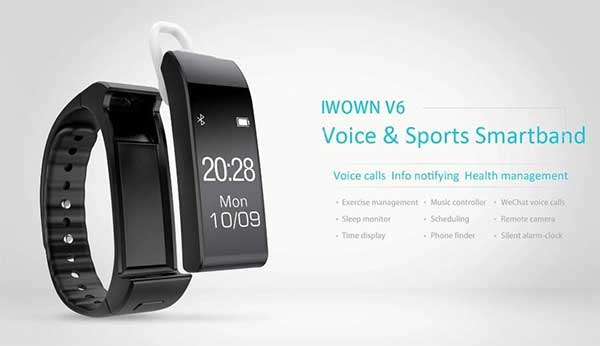 Labākā Smartband ar Bluetooth austiņām