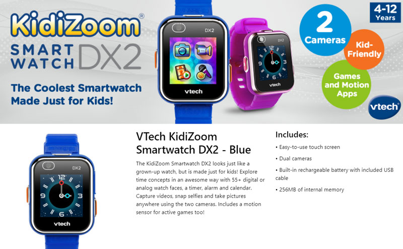 [Problēmas un risinājumi] VTech KidiZoom DX2 viedpulkstenis