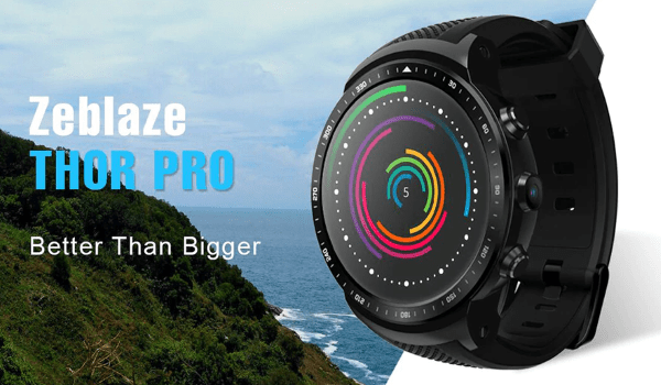 Apskatiet jauno Zeblaze Thor Pro - Android Sporty Smartwatch