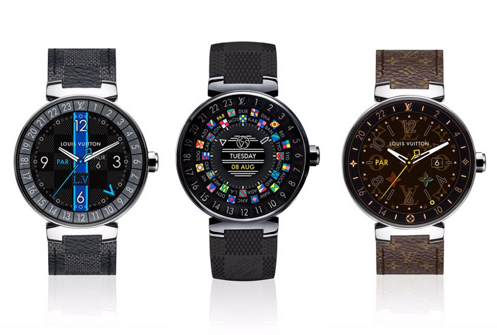Louis Vuitton Tambour Horizon - darbojas ar Android Wear. Aptuveni 2450 ASV dolāri