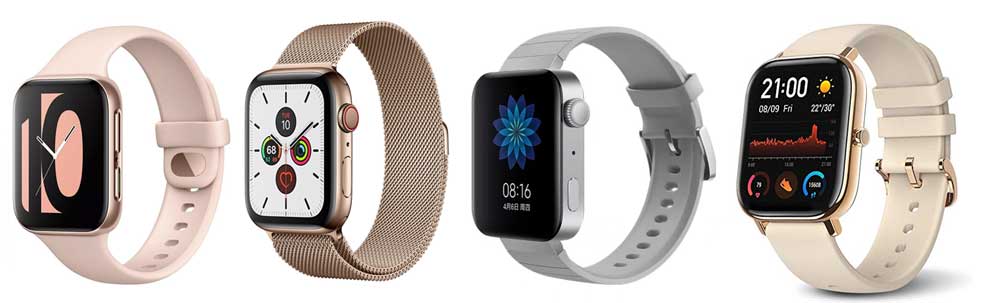 Viedpulkstenis Apple Watch Look Alike
