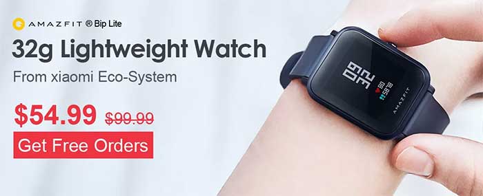 Amazfit BIP Lite funkcijas un specifikācijas + kupona kods