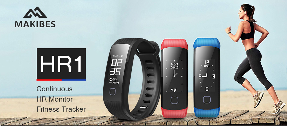 Makibes HR1 - Sport Smartband Deal [Kupona kods iekšpusē]